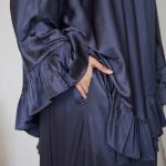 GREY SATIN SET ISDAL