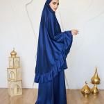BLUE SATIN SET ISDAL