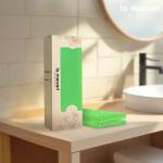 GREEN EXFOLIATING TOWEL