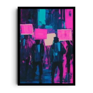 MUTED IN MAGENTA