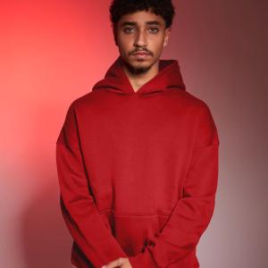 Oversized Red hoodie