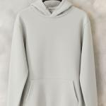 Light gray normal hoodie