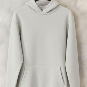 Light gray normal hoodie