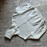 Zip up hoodie Oversize White