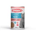 Groovy Classic Pâté wet cat food With turkey