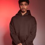 Brown oversized hoodie