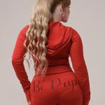 Be Drip jacket ‘red’