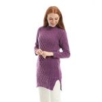 Tunic with two braids