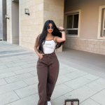 Baggy Tie-waist pants