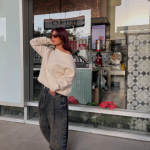 Oversized Hoodie off white