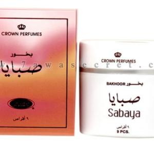 بخور صبايا 9 اقراص “الرحاب للعطور الامارتية “