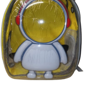 Transparent Backpack Astronaut Design