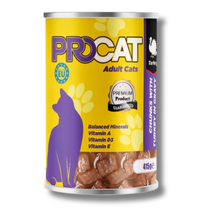 Procat Turkey Chunks in Gravy – 400 g