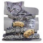 Cat Harness with Teddy Bear