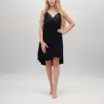 Lace Sets, Lingerie, Satin Lingerie Lace Short Lingerie Nightdress – Elegant & Comfortable Sleepwear