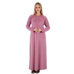 Winter Embroidered Maxi Abaya – Soft & Elegant Warm Fabric
