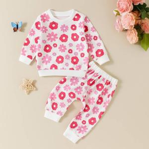 Pink Flower Tracksuit