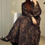 عبايه جلد الحيه