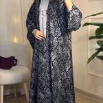 عبايه جلد الحيه