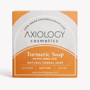 Axiology Turmeric Soap – 100 g
